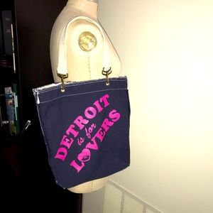 Canvas tote bag by Pure Detroit